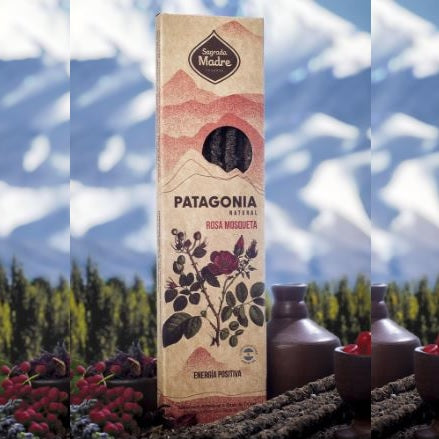 Bastoncini di incenso Sagrada Madre Patagonia - rosa canina selvatica